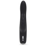 Fifty Shades of Grey Greedy Girl Slimline Rabbit wibrator króliczek ładowany USB, czarny