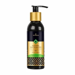 Sensuva Natural Water-Based Apple Candy 125 ml – żel nawilżający wodny o zapachu jabłka
