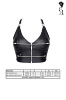 BRZita001- top czarny / BlackRose 2.0