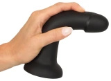 You2Toys Your Strap-On – majtki na szelkach z silikonowym dildo 17,5 cm, czarne
