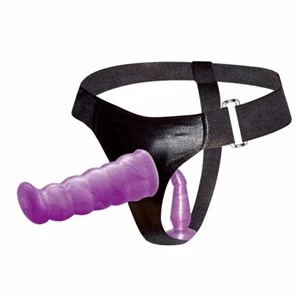 Baile GPoint 17 cm – uprząż z dwiema nakładkami, regulowana, liliowa