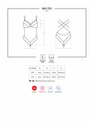 860-TED body czarne - cudowne doznania Obsessive