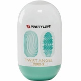 Pretty Love Twist Angel Cupid – elastyczna kapsuła masturbacyjna, żółta