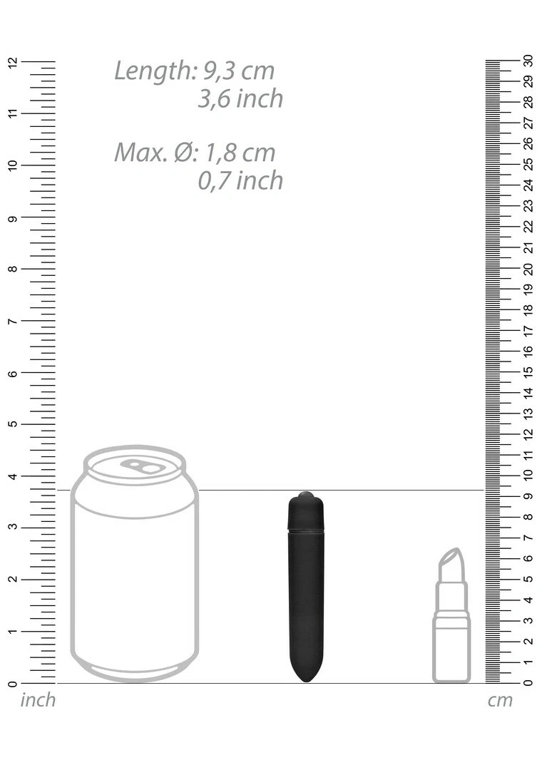 Shots Be Good Tonight Mini Bullet wibrator mini, 1 tryb, różne kolory