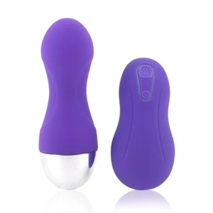 Maia Toys Contour Egg Neon Purple – jajko wibrujące z pilotem, 10 trybów