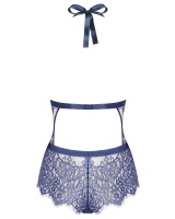 Flowlace body niebieskie - Obsessive