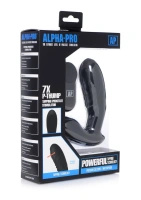 XR Brands P-Thump masażer prostaty ze stukaniem, 7 trybów wibracji, pilot, czarny