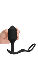Korek analny Vibrating Snug & Tug Black b-Vibe
