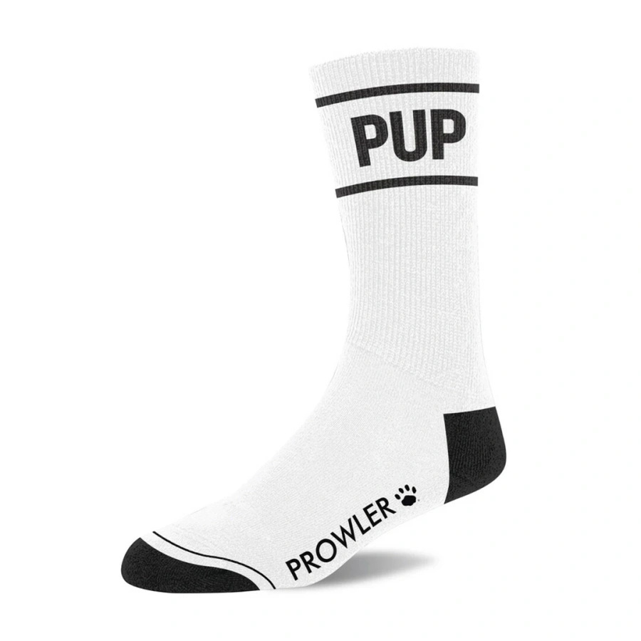 Prowler RED skarpety z motywem jaskółki czarno-białe unisex