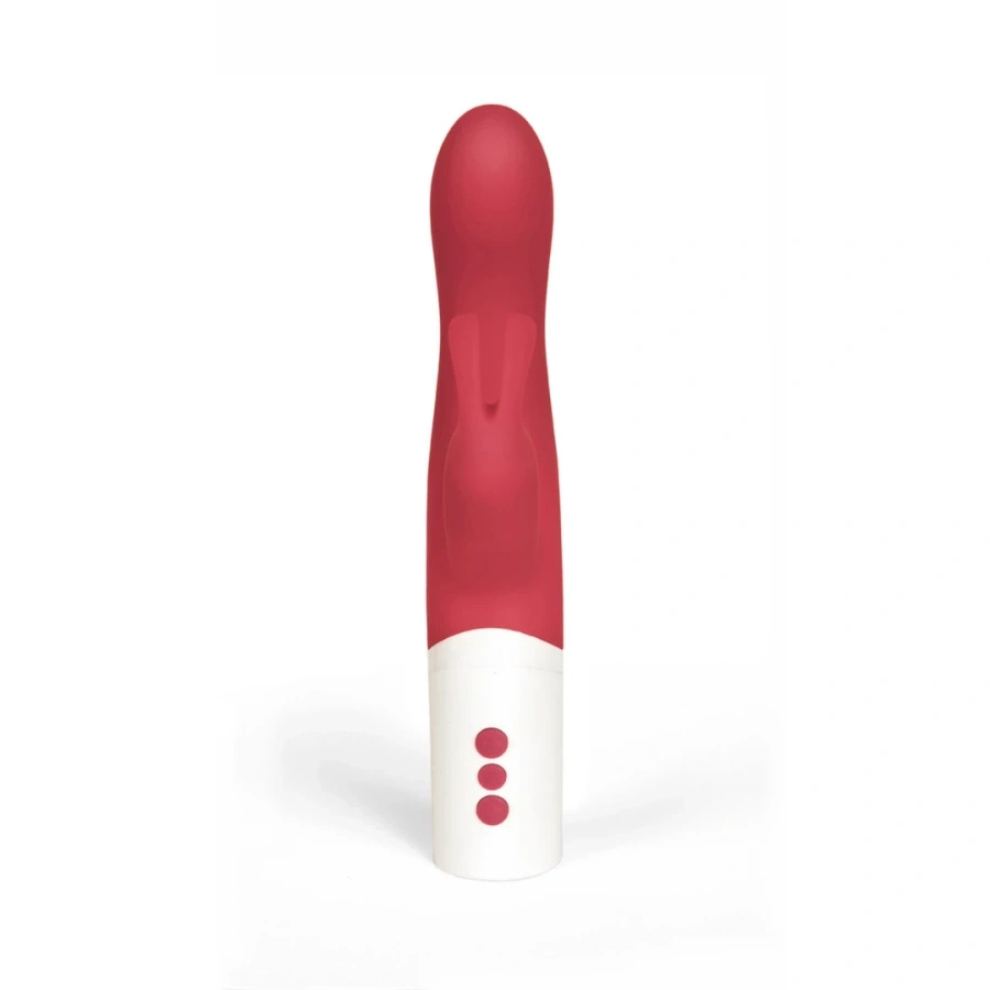 Tickler Vibes Ruby Rabbit Toyfriend – wibrator króliczek dwusilnikowy, silikonowy, 22,5 cm