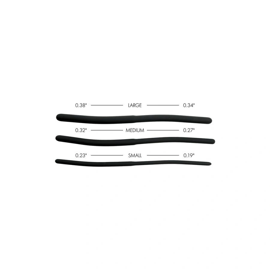 XR Brands Silicone Sounds Set zestaw 8 silikonowych sond cewkowych
