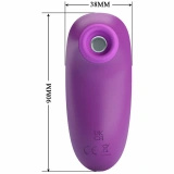 Romance Adora Mini fioletowy – kompaktowy stymulator z 7 trybami pracy