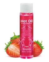 NUEI Hot Oil Strawberry – olejek do masażu rozgrzewający 100 ml truskawkowy