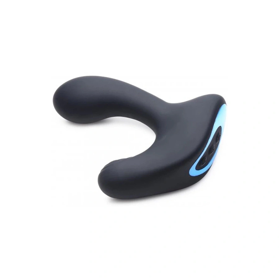 XR Brands P-Pulse silikonowy stymulator prostaty 10 trybów, pilot, czarny