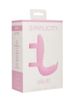 Simplicity Eliott nakładka silikonowa 3 w 1 z dwoma wibratorami