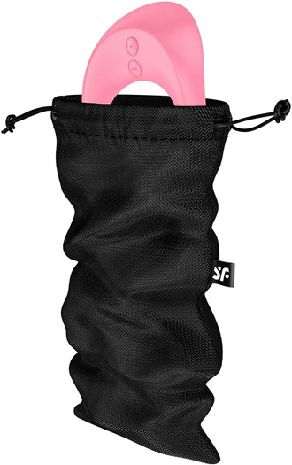 Worek na zabawki erotyczne Treasure Bag M Black Satisfyer