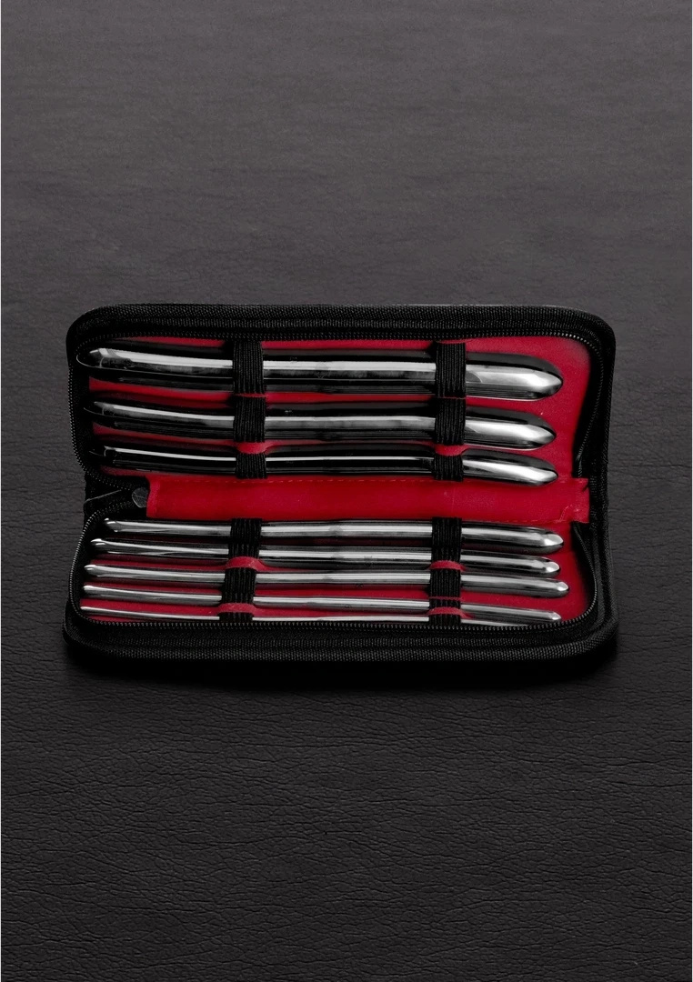 Steel zestaw 8 dwustronnych rozszerzaczy w etui, stal chirurgiczna