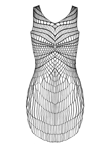 D607 sukienka czarna - Obsessive