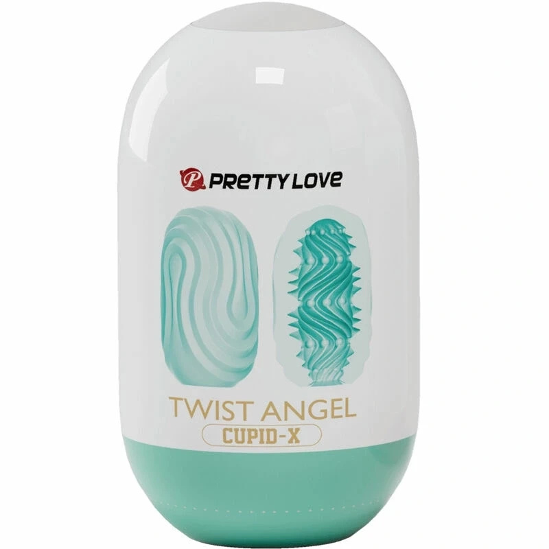 Pretty Love Twist Angel Cupid – elastyczna kapsuła masturbacyjna, żółta