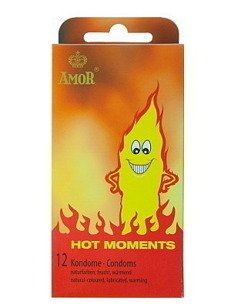 Hot Moments - z efektem rozgrzewającym (12 szt.)