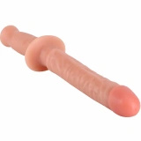GET REAL Manhandler 38 cm – realistyczne dildo z uchwytem, cieliste