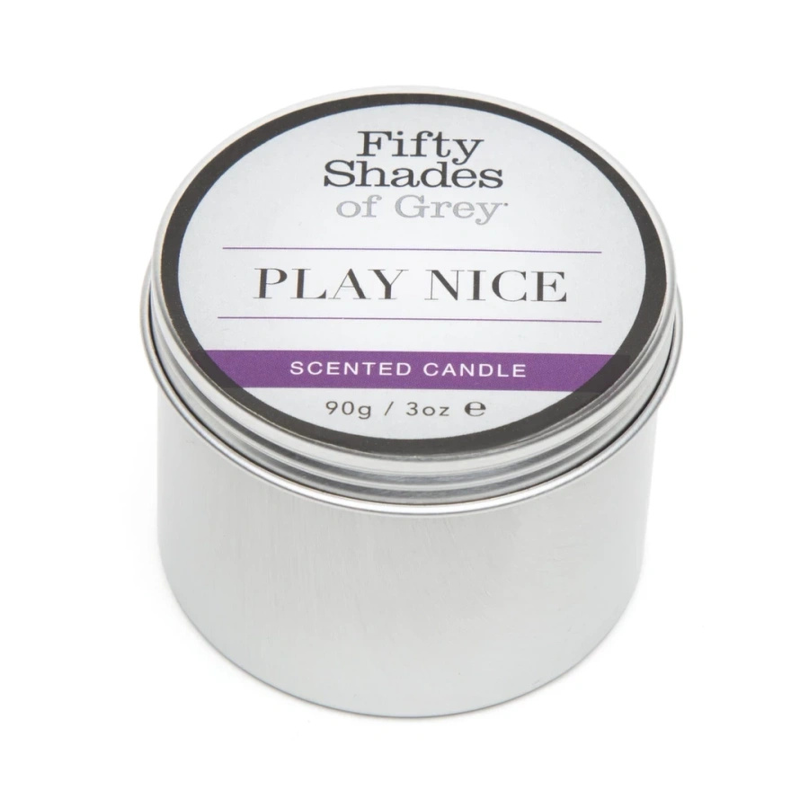 Fifty Shades of Grey Play Nice świeca do masażu waniliowa 90 g