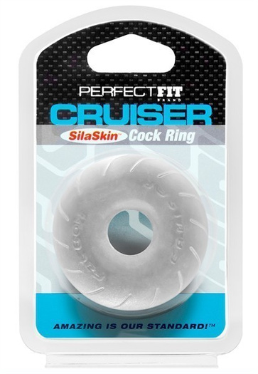 Pierścień Erekcyjny Silaskin Cruiser Ring Clear Perfect Fit