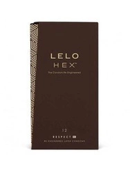 Lelo Hex Respect XL - prezerwatywy lateksowe mega cienkie i powiększane (12 szt.)