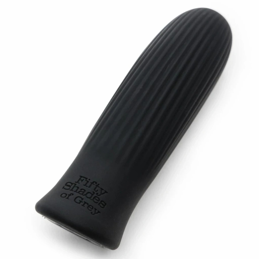 Fifty Shades of Grey Sensation Bullet – mini wibrator silikonowy, czarny