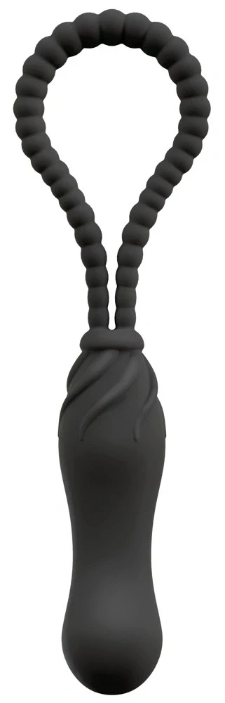 Black Velvets Perfect Fit strap-on bez pasków, czarny, 22 cm