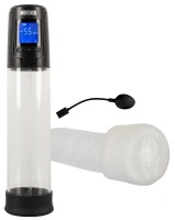 Mr. Boner automatyczna pompa próżniowa z wibracją i wyświetlaczem LED, 28,7 cm