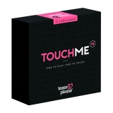 XXXME TOUCHME Time to Play zestaw dla par: masażer, opaska na oczy, piórko, 15 x 15 cm