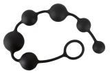 Black Velvets kulki analne silikonowe elastyczne 40 cm