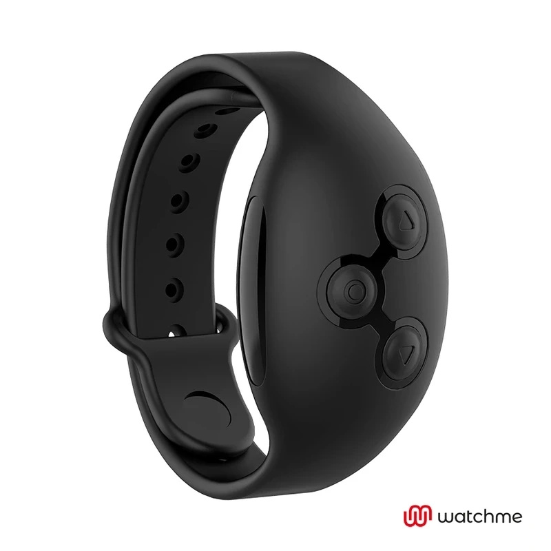 WEARWATCH WATCHME Dual Technology wibrator typu U z pilotem na nadgarstek, fuksja/czarny