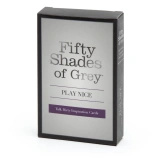 Fifty Shades of Grey gra karciana 52 karty z cytatami i instrukcjami