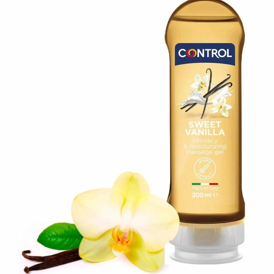 Control 2w1 żel do masażu Madagascar słodycz 200 ml bez parabenów