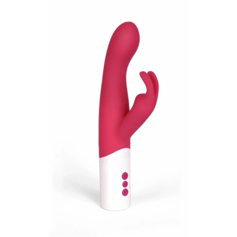 Tickler Vibes Ruby Rabbit Toyfriend – wibrator króliczek dwusilnikowy, silikonowy, 22,5 cm