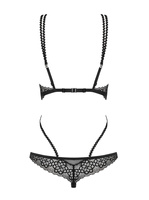 Liferia body otwarte czarne - Obsessive