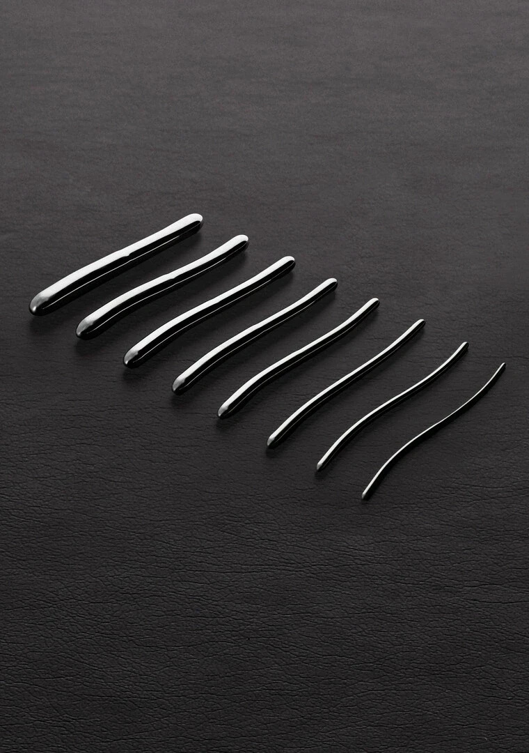 Steel zestaw 8 dwustronnych rozszerzaczy w etui, stal chirurgiczna