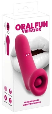 You2Toys Oral Fun – masażer ssący z wibracją, silikon, 14,5 cm