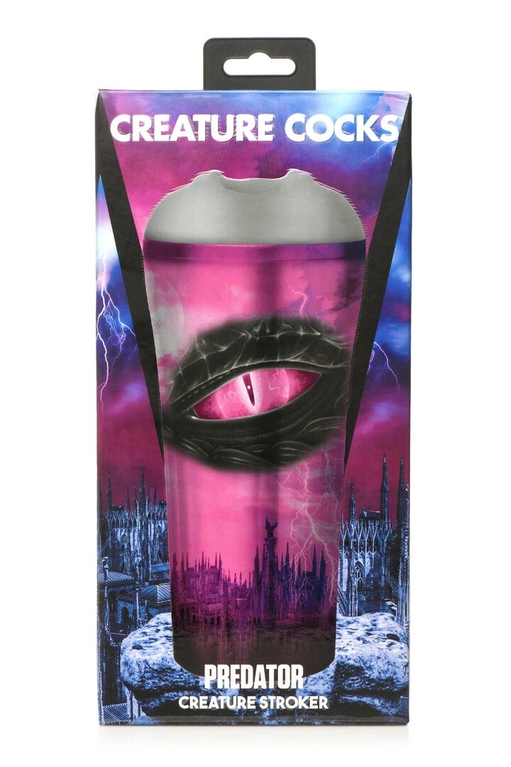 XR Brands Predator Xr masturbator z regulacją ciśnienia, czarny