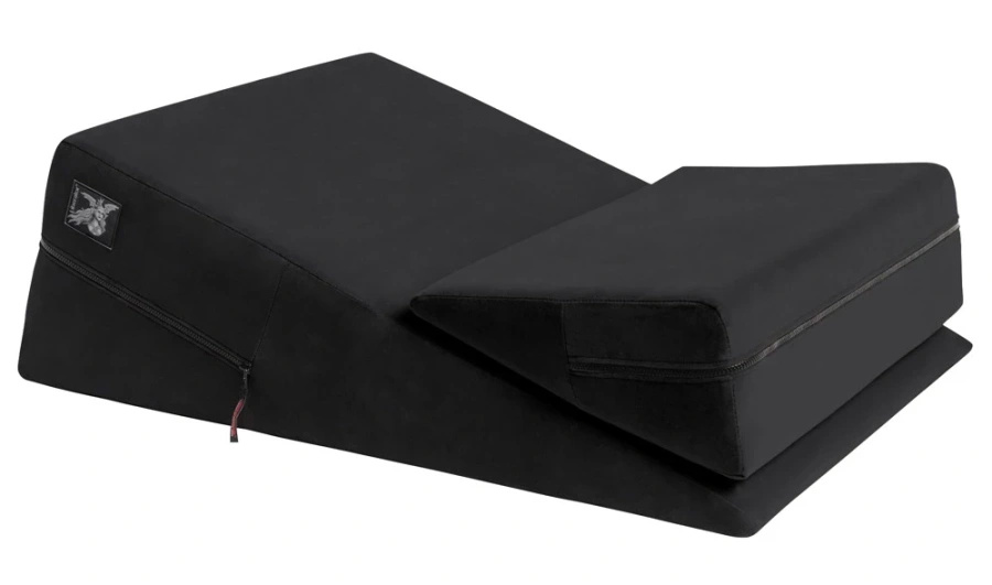 Liberator Wedge/Ramp Duo – zestaw 2 poduszek klinowych, czarny