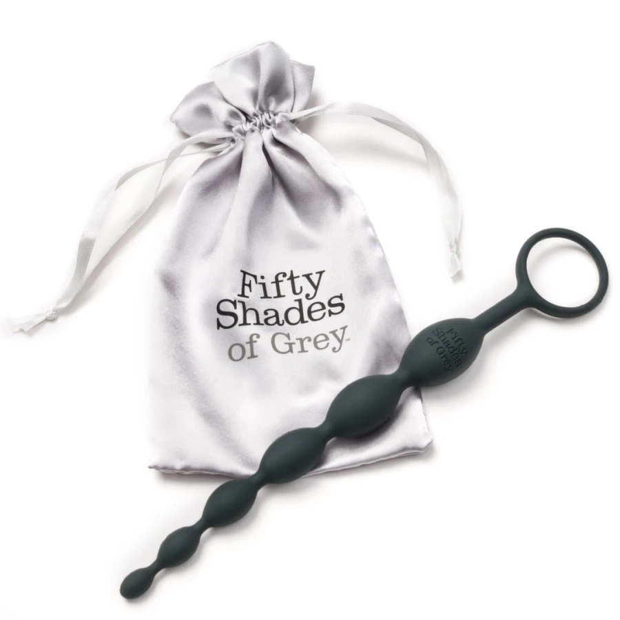 Fifty Shades of Grey Pleasure Intensified silikonowe kulki analne 25,4 cm