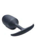 XR Brands Heavy Hitter Comfort Plug korek analny silikonowy z obciążnikiem, bardzo duży