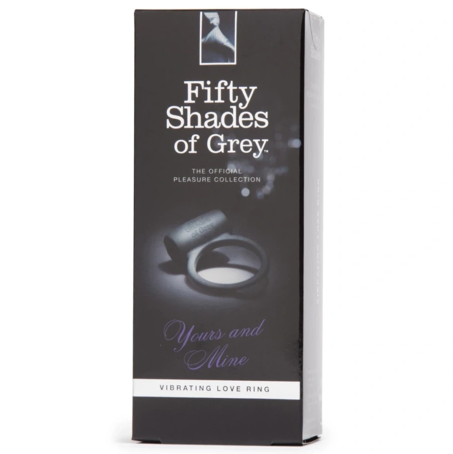Fifty Shades of Grey Yours and Mine silikonowy pierścień wibrujący
