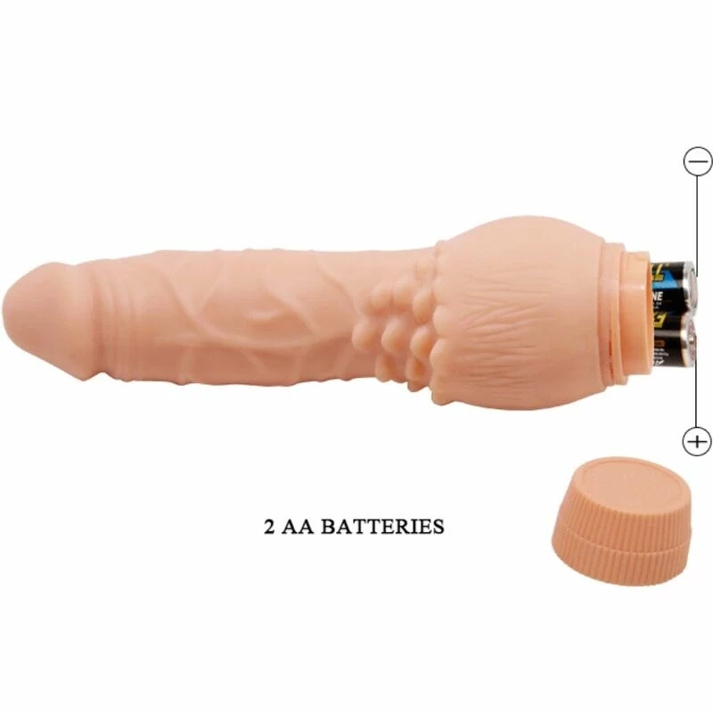 Baile Barbara BW-001001R wibrator realistyczny z wibracjami 19,5 cm, cielisty