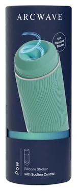 Arcwave Pow masturbator silikonowy CleanTech 18 cm z zaworem ciśnienia