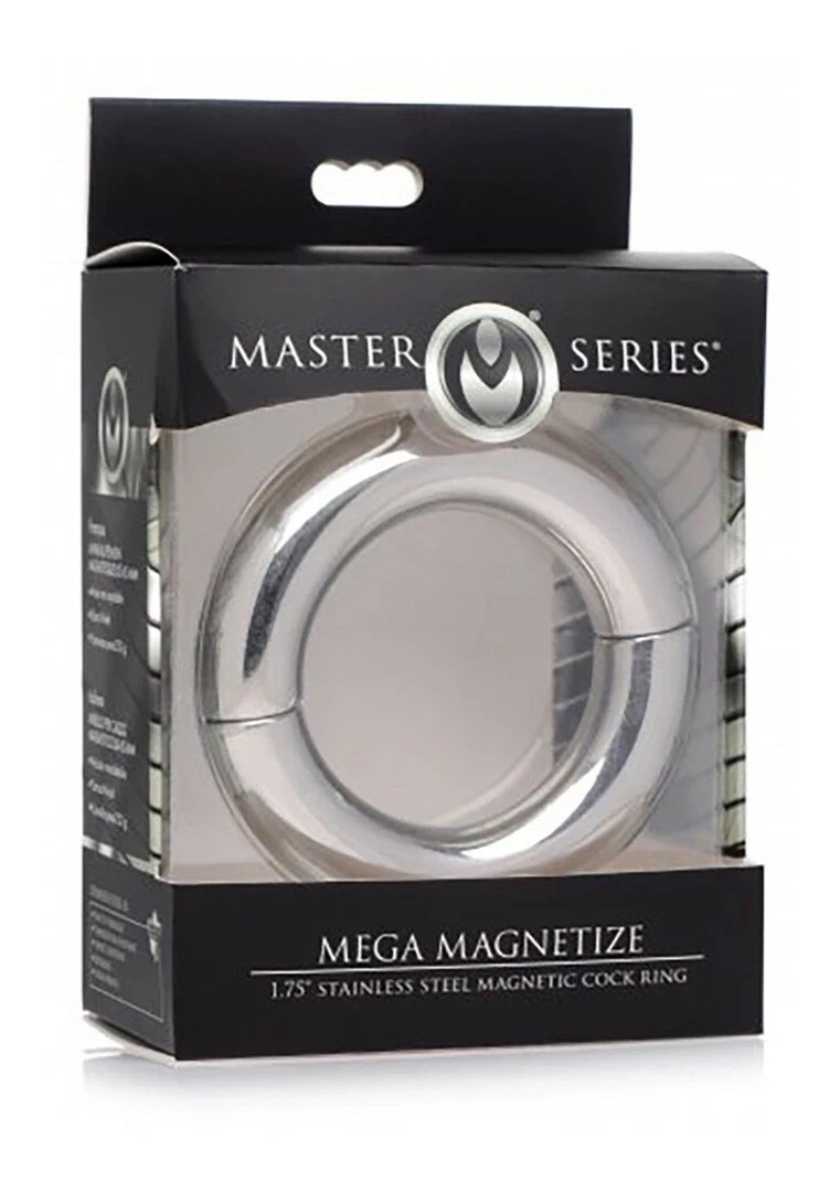 XR Brands Mega Magnetize stalowy pierścień magnetyczny 44 mm