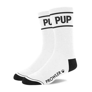 Prowler RED skarpety z motywem jaskółki czarno-białe unisex
