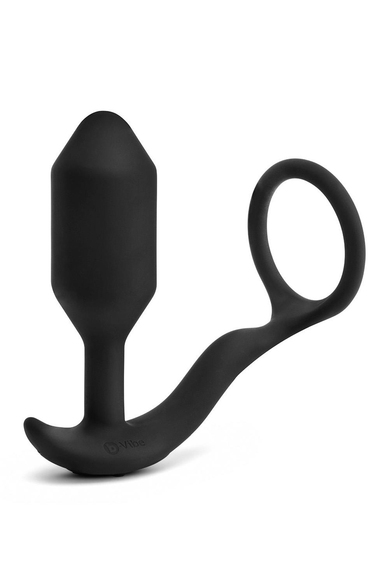 Korek analny Vibrating Snug & Tug Black b-Vibe